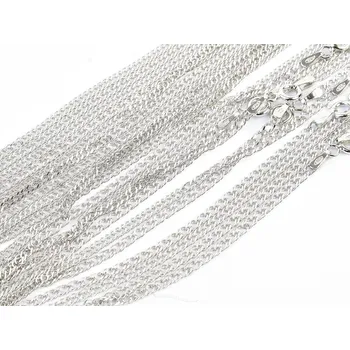 Řetízek Řetízek stříbro Ag 925/1000 + Rh 45cm (cca 2,6g)