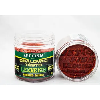 Návnadová pasta a těsto JetFish JET FISH 250g těsto Legend Range : ROBIN RED - BRUSINKA
