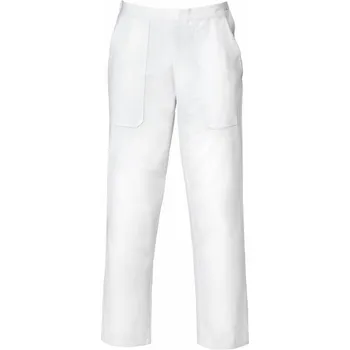 Pánské kalhoty Kalhoty do pasu INZEP LÉKAŘ dámské bílá 170 48