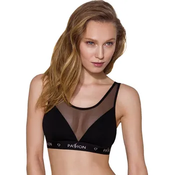 Dámská erotická souprava Passion PS002 Top Black Velikost L