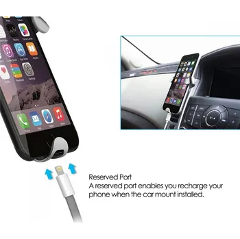 Elegantní držák mobilu do větrací mřížky HS-1416