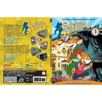 DVD film Myšák Geronimo Stilton 1 - Operace Shufongfong DVD