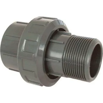 Ochranný vodní filtr PVC tvarovka - Šroubení 50 x 2", ext., DN=50 mm x 2“, lepení / vnější závit