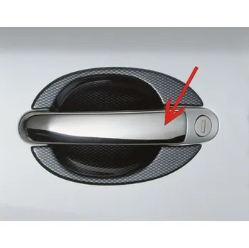 Auto-moto Kryty klik - plné, Škoda Octavia I, 1997 - 2010, ušlechtilá ocel (52.153 01)