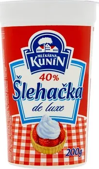 Mlékárna Kunín Šlehačka de luxe 40 % 200 g