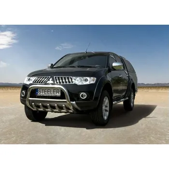 Tuning Ochranný přední rám se zuby nerez s EC homologací MITSUBISHI L200, 2009-2015 (74.L200N-R0085)