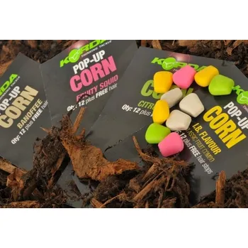 Umělá nástraha Korda umělá plovoucí kukuřice Pop-Up Corn Barva: Bílá - Banán/smetana