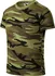Chlapecké tričko Malfini 149 Camouflage Green