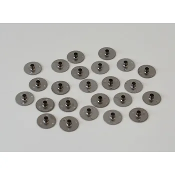 Svíčka ️Plíšek pod knot pro čajové svíčky – 100 ks v balení