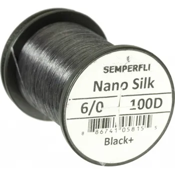 Semperfli Nano Silk Predator 6/0 Black