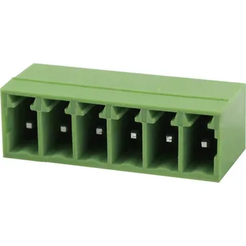 Elektrický konektor Degson zásuvkový konektor do DPS 4, rozteč 3.81 mm, 15EDGRC-3.81-04P-14-00AH, 1 ks