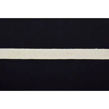 Svatební dekorace Tkaloun ve smetanové barvě v šíři 15mm TKS15