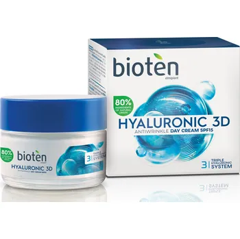 Recenze Bioten Hyaluronic 3D OF 15 denní krém proti vráskám 50 ml
