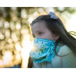 Nanolab® Dětský antivirový nanošátek v limitované edici Coronasaourus + prací gel Bamboo mini zdarma