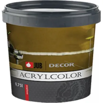barva na zeď JUB DECOR ACRYLCOLOR zlatá 5001 / 0,75 L