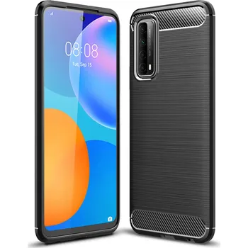 Pouzdro na mobilní telefon Pouzdro TVC Carbon pro Huawei P Smart 2021 Barva: Černá