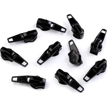 Galanterie Jezdec ke spirálovým zipům No 7, barva 322 černá