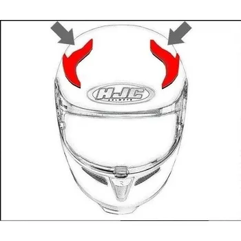 Motodoplněk HJC ventilace RPHA 11 Horní Crutchlow Streamline MC4H