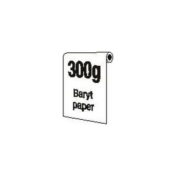 Plotrový papír BARYT FineArt inkjet fotopapír - 300g/m2, Rayfilm U0269.1118015, 1 role 1.118 mm x 15 m