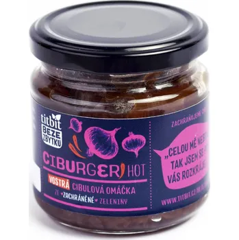 Ciburger Hot vegan - cibulové chutney s chilli, 180g