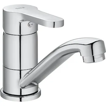 Vodovodní baterie Roca Arola dřezová stojánková baterie se spodním výtokem 143 mm, chrom (A5A896AC0K)