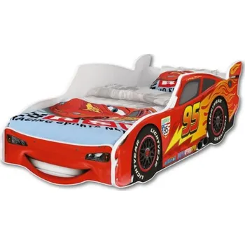 Dětská postel Baby Nellys 140 x 70 cm Super Car McQueen