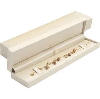 Dárková krabička Šperky4U Dárková krabička na náramek, smetanová - KR0168-SM