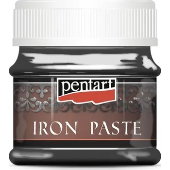 Speciální výtvarná barva Pentart pasta s efektem kovu 50 ml Barva: Rezavá hnědá