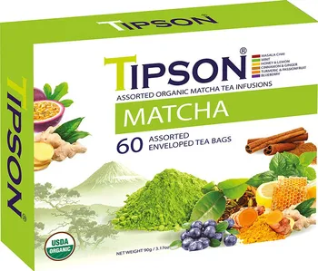 čaj Tipson Matcha 60 x 1,5 g