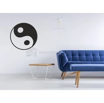 Samolepící dekorace Samolepky na zeď - Jin a Jang - dekorace-steny.cz - 40 x 40 cm - 384