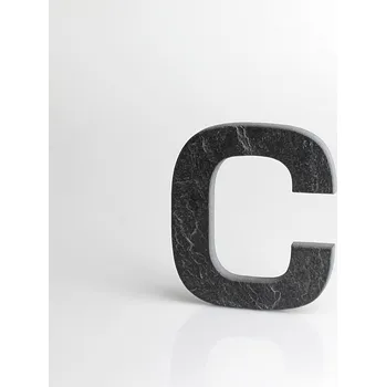 Domovní cedule Domovní číslo popisné Břidlice EUROMODE - písmeno "c"