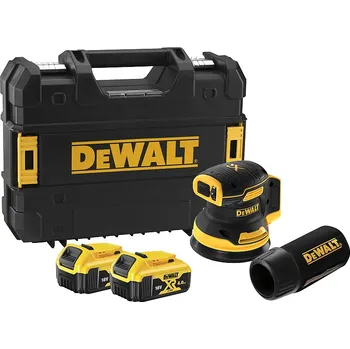 excentrická bruska DeWALT DCW210P2 2x 5,0 Ah + kufr