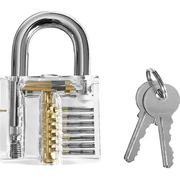 Visací zámek Průhledný visací zámek na trénování