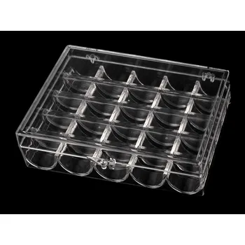 Box na cívky, barva transparent