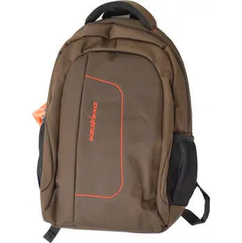 Městský batoh Batoh DXRacer látkový hnědý