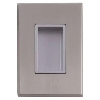 Dveřní kování TUPAI mušle na posuvné dveře,hranatá, malá TUPAI - 2649 NP