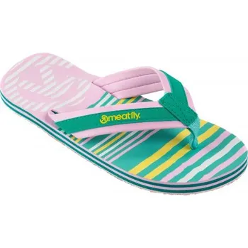 Dámské žabky Žabky Meatfly Miray pink turquoise 40