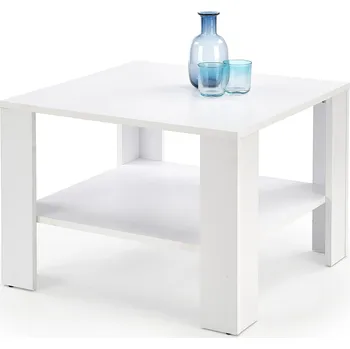 Konferenční stolek Halmar Kvadro čtvercový bílý