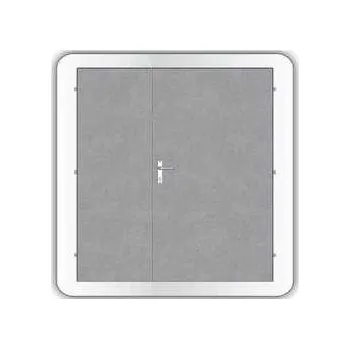 Interiérové dveře Kooperativa protipožární dveře ocelové typ 89 - EW60/EI45 DP1 2400/2400/DP1200