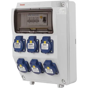 Rozvaděč FAMATEL Skříň ZSF60000000.1/3958 Zásuvková IP54 V373