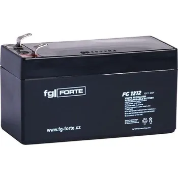 Trakční baterie FG-Forte FG1212 - 12V / 1,2Ah (Staniční bezúdržbový akumulátor)