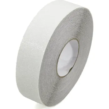 Výstražná páska Korundová protiskluzová páska FLOMA Super - délka 18,3 m, šířka 5 cm, tloušťka 1 mm