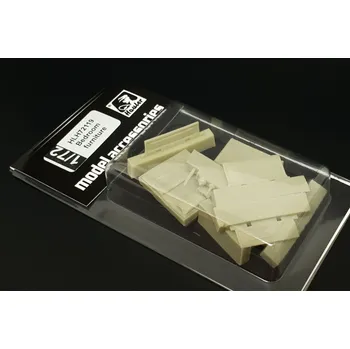 Plastikový model Hauler 1/72 Bedroom furniture (resin set)