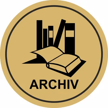 Speciální papír Archív - zlatá mat samolepící vinylová fólie 90x90 mm