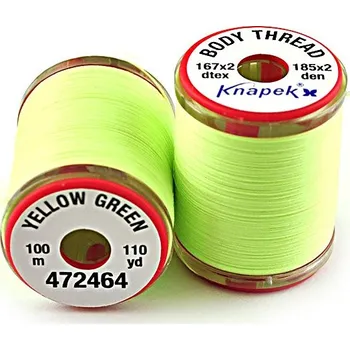 Body Thread 167 x 2 Yellow Green