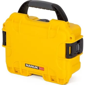 NANUK - Odolný kufr model 903 na zbraň CZ P10M - žlutý