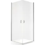 Roltechnik Bezbariérový sprchový kout DCO1+DCO1 - 2x otevírací dveře 80 cm 90 cm