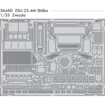 Plastikový model Eduard 1/35 ZSU-23-4M Shilka (ZVEZDA)