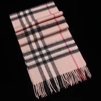 Šála Vlněná šála česaná unisex ----- Mříže 6