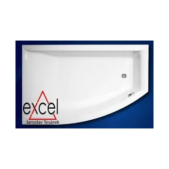 Vana Veronela 160 x 105 AIR PNEU, polorohová masážní vana Excel Tesárek